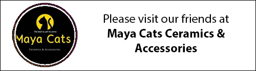Maya Cats Ceramics and Accessories